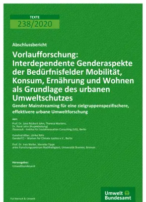 Gender & Urbaner Umweltschutz