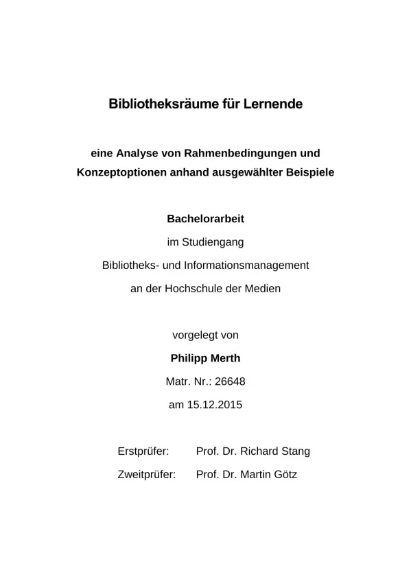 Bibliotheksräume für Lernende