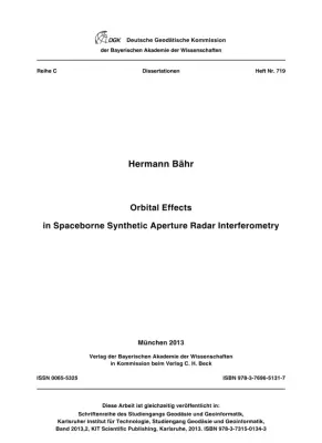 Orbitfehler in InSAR