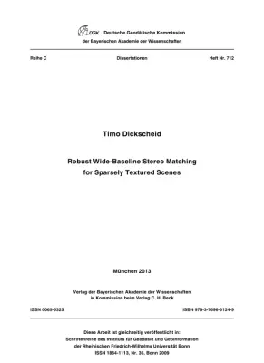 Robustes Wide-Baseline Stereo Matching