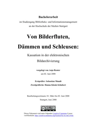 Automatisierte Kassation in Bildarchiven