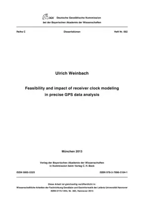 GPS-Empfängeruhrenmodellierung