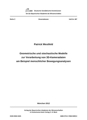 3D-Kameradaten: Bewegungsanalyse
