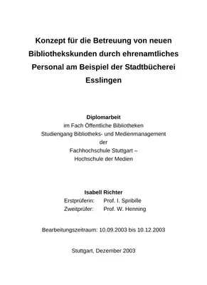 Ehrenamt in Bibliotheken: Neukundenbetreuung