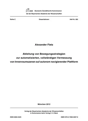 Automatische Innenraumvermessung
