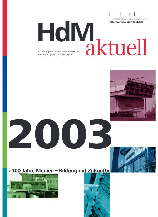 HdM-aktuell Ausgabe 1-2003