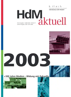 HdM-aktuell Ausgabe 1-2003
