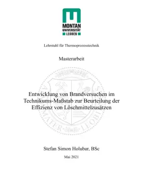 Brandversuche im Technikumsmaßstab: Effizienzbewertung von Löschmittelzusätzen